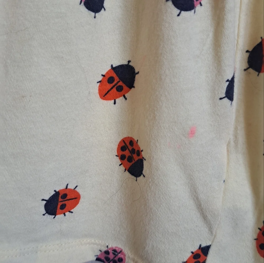 Old Navy Girls Yellow Ladybug Dress Size 12M